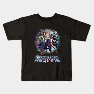 Cosmic Star Heroine Heroes Kids T-Shirt